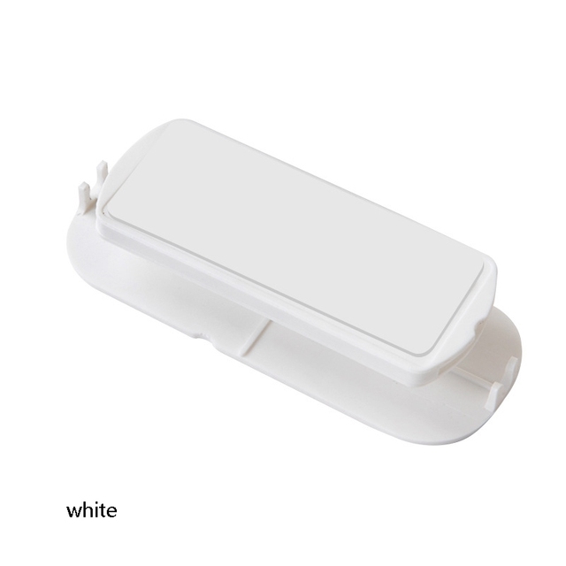 Wall-Mounted Sticker Punch-Free Plug Fixer Home Self-Adhesive Socket Fixer Cable Wire Organizer Seamless Power Strip Holder