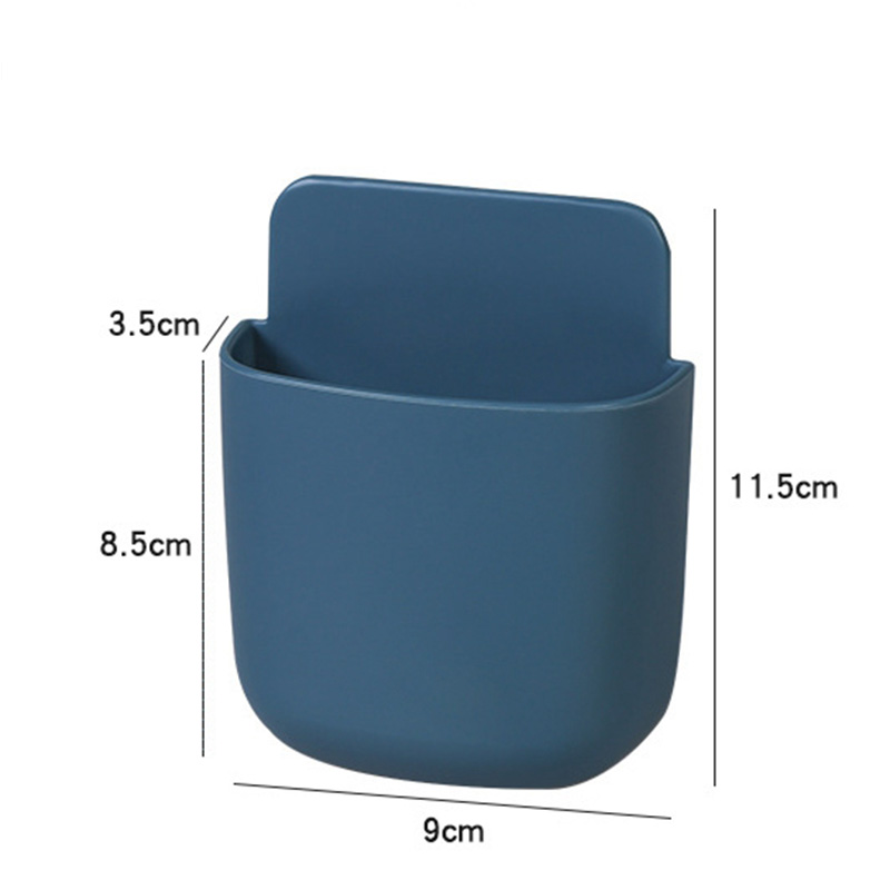 Wall-Mounted Storage Box Remote Control Storage Box air Conditioning Remote Control TV Storage Box Phone Holder