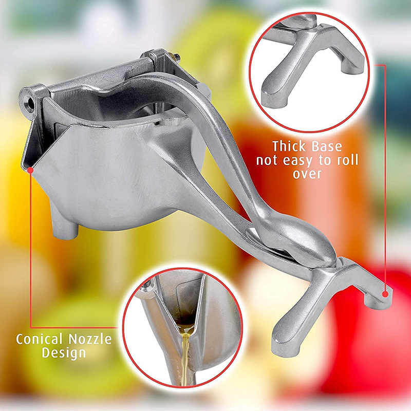 Manual Juice Squeezer Aluminum Alloy Hand Pressure Fruit Juicer Pomegranate Orange Lemon Squeezer Kitchen Accessories
