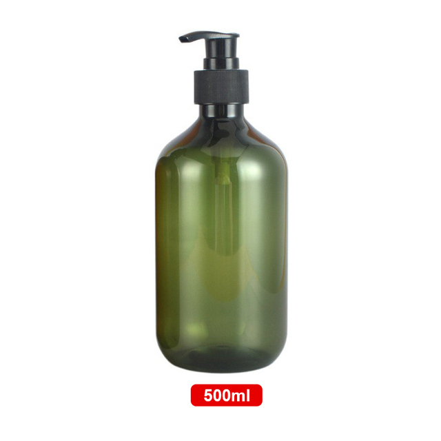 500ml Soap Dispensers Lotion Shampoo Shower Gel Holder Body Soap Bottle Empty Bath Pump Bottle Bathroom Liquid Dispenser
