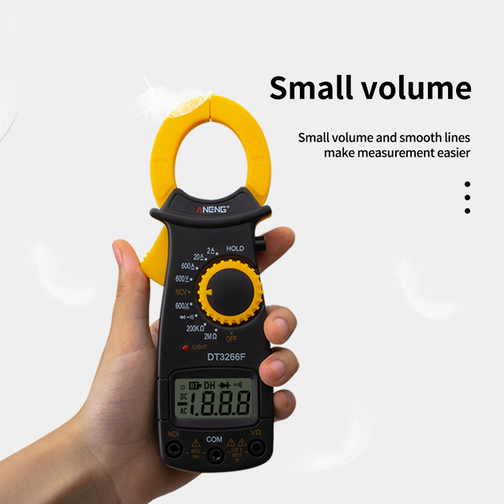 ANENG DT-3266F Digital Amper Clamp Meter Multimeter NCV Current Clamp Pincers