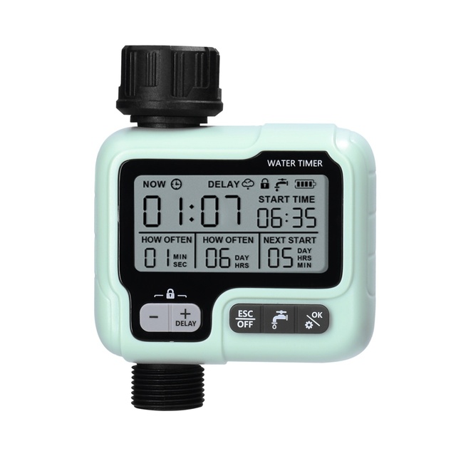 IPX5 Waterproof Intelligent Automatic Irrigator Controller Home Garden Water Timer Automatic Drip Irrigation System Controller