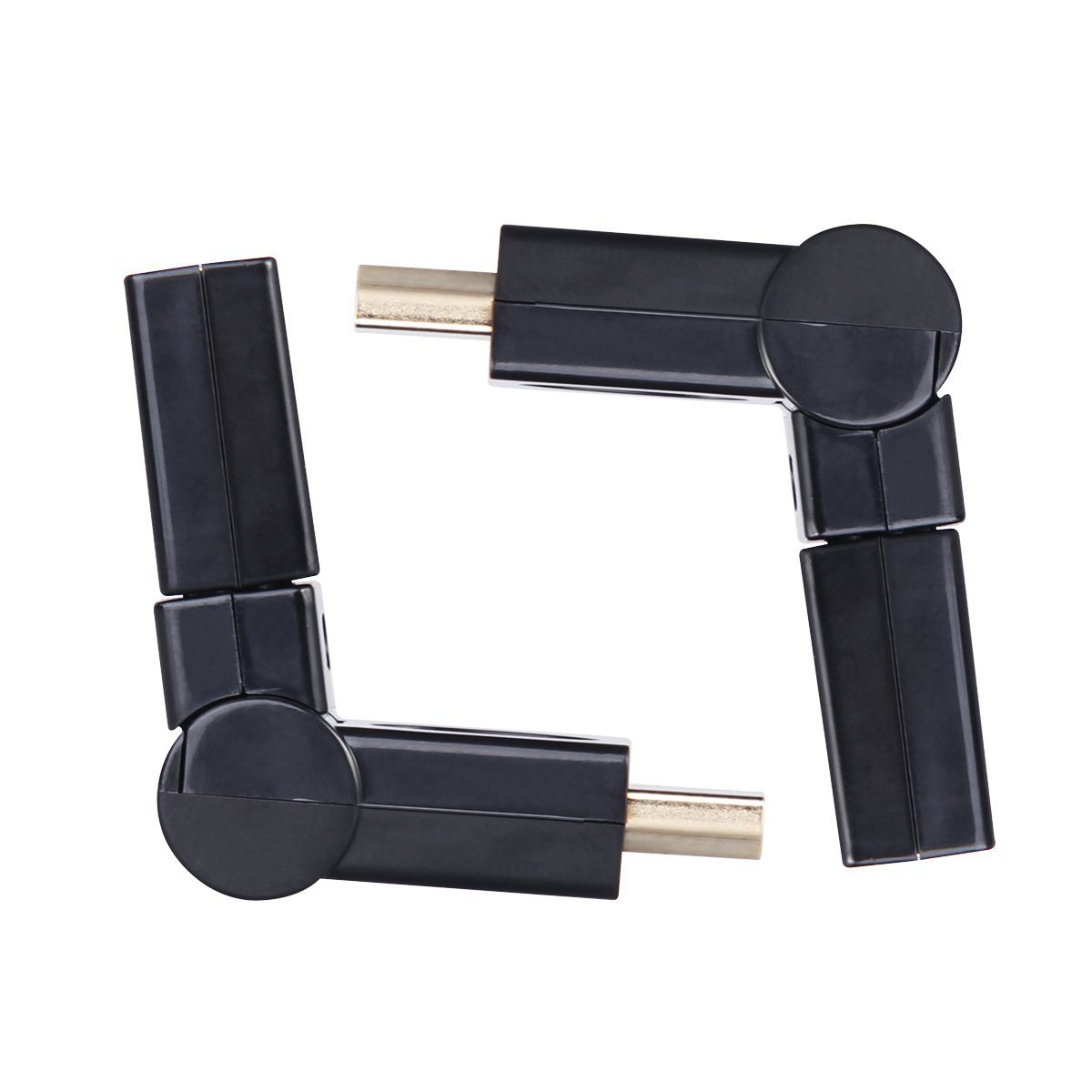 HDMI Elbow Right Angle 90 degrees 360 Degree Rotation HDMI-compatible Compatible Adapter Male To Female HDMI-compatible Compatible Male To Female Adapter