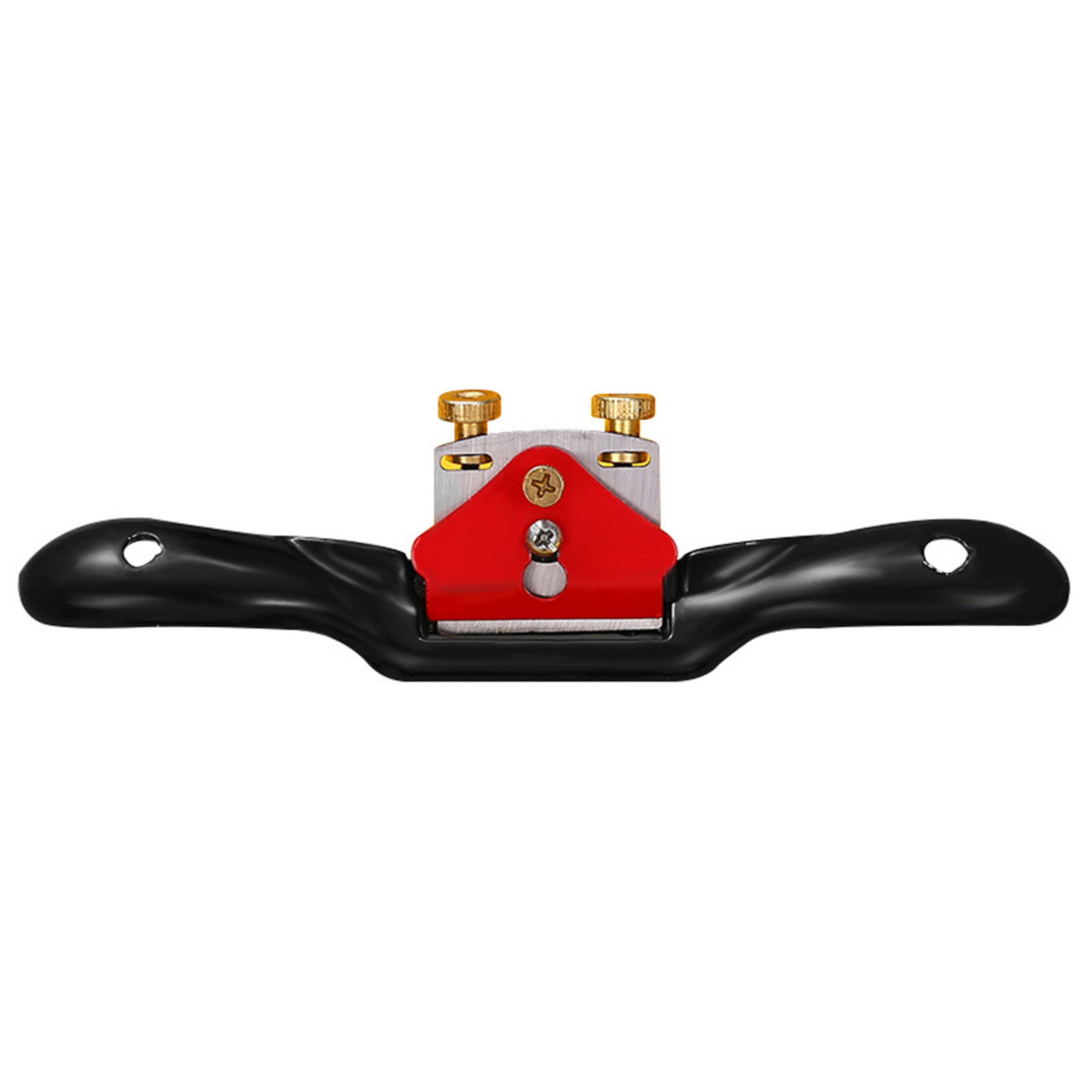 9Inch Adjustable Spokeshave with Flat Base Hand Planer Cutting Edge Metal Blade Wood Working Hand Tool Wood Craft Spoke Shave