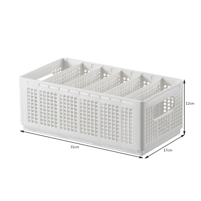 Wardrobe Organizer Storage Box Foldable Underwear Organizers Drawer Dividers Storage Clothes Jeans Closet Container