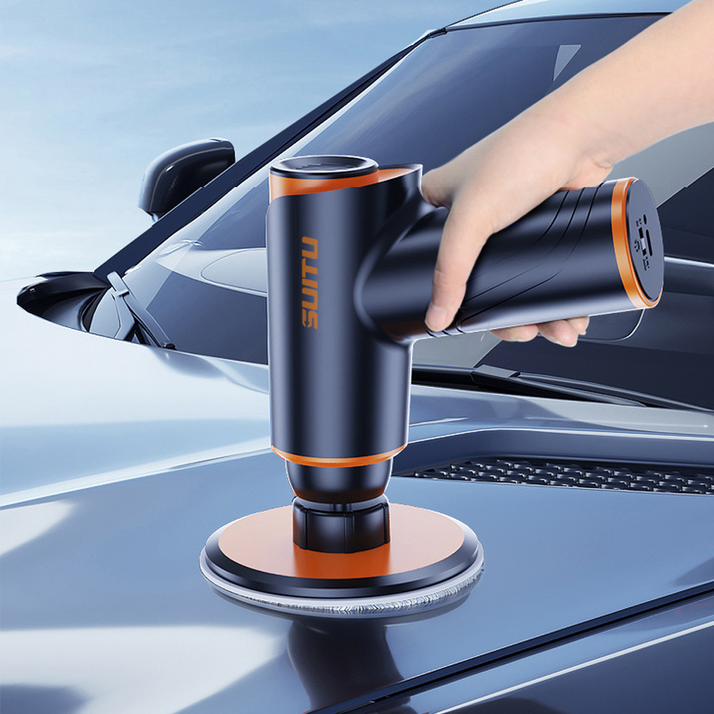 Power Tools 100W 1800rpm Cordless Car Polishing Waxing Machine Car Polishing Machine Car Waxing Tool Two Speed Adjustable