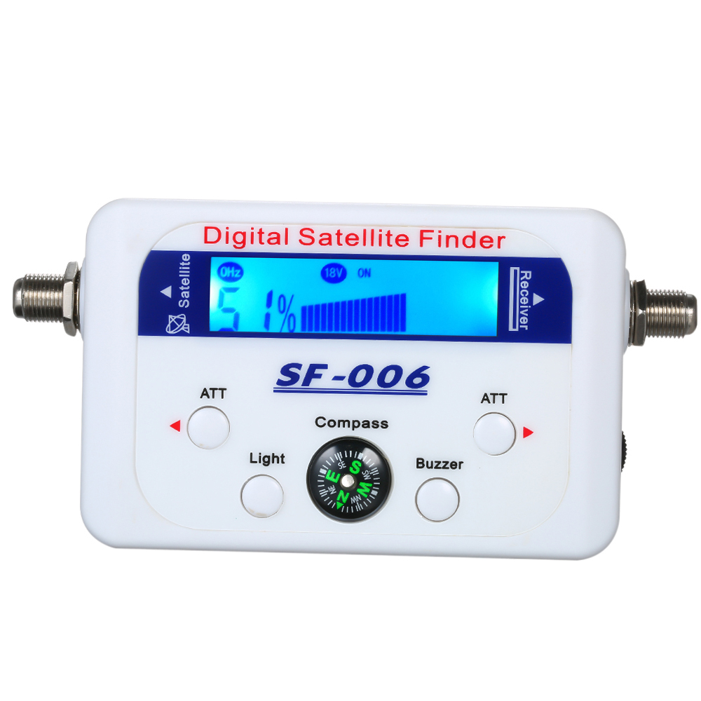Digital Satellite Finder SF-006 Satellite Signal Meter Mini Digital Satellite Signal Finder Meter LCD Display Digital Satfinder