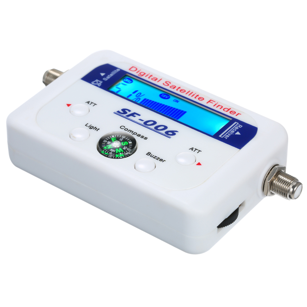 Digital Satellite Finder SF-006 Satellite Signal Meter Mini Digital Satellite Signal Finder Meter LCD Display Digital Satfinder