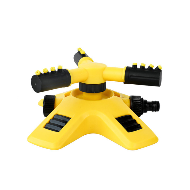 Adjustable 360 Degree Automatic Rotating Garden Sprinkler Large Area Coverage Lawn Sprinklers for Plant Irrigation Kids Playing