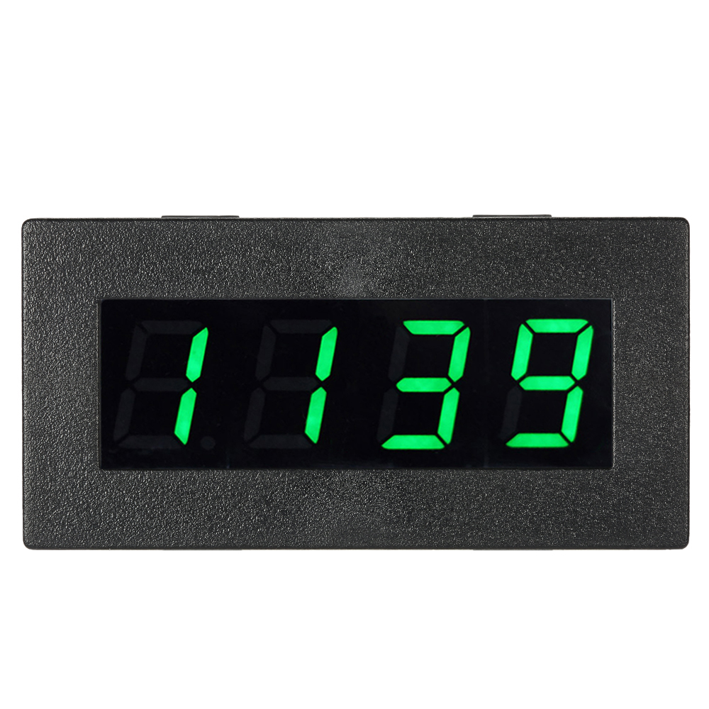 1Pcs High Precision 0.56" 4 LED Digital Frequency Tachometer Car Motor Speed Meter RPM Measurement Tester 5-9999R/M DC 8-15V