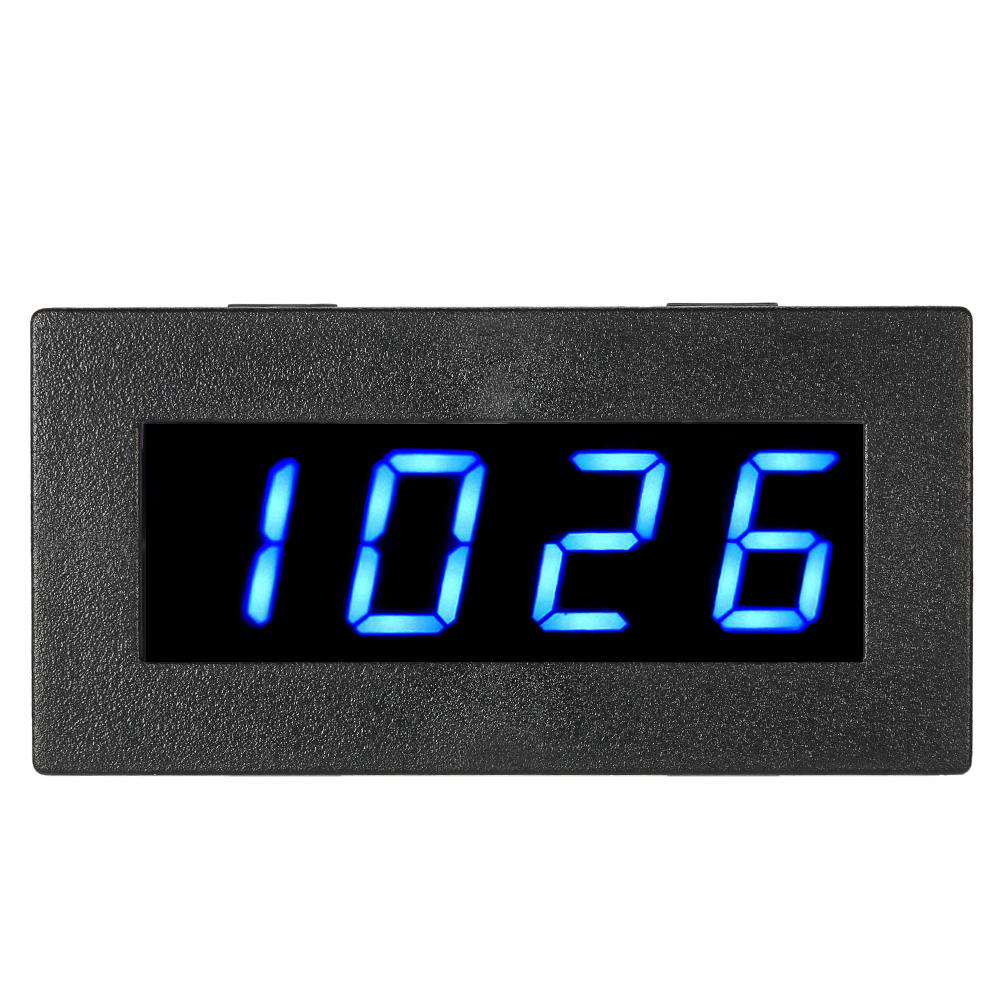 1Pcs High Precision 0.56" 4 LED Digital Frequency Tachometer Car Motor Speed Meter RPM Measurement Tester 5-9999R/M DC 8-15V
