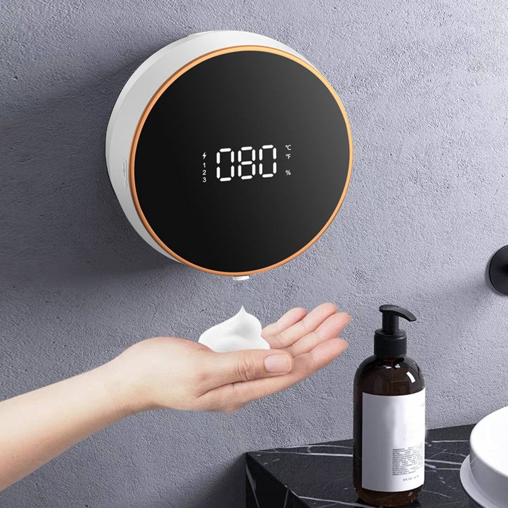 Automatic Soap Dispenser Electric Wall Mounted Infrared Sensor Hand Sanitizer for Home Hotel Bathroom Supplies