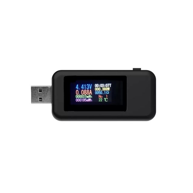 KWS-MX18 10 in1 Digital LCD Display USB Tester Voltage Current Tester Power Meter Timing Ammeter USB Charger Tester Voltmeter
