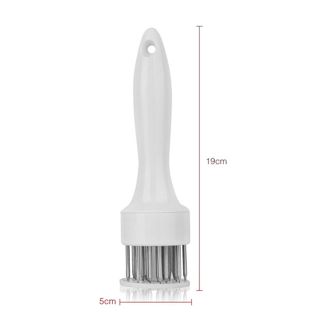 Professional Meat Tenderizer Needle Stainless Steel Portable Pork Skin Pork Hammer Beef Tendon Fork Steak Tool Kitchen Gadget