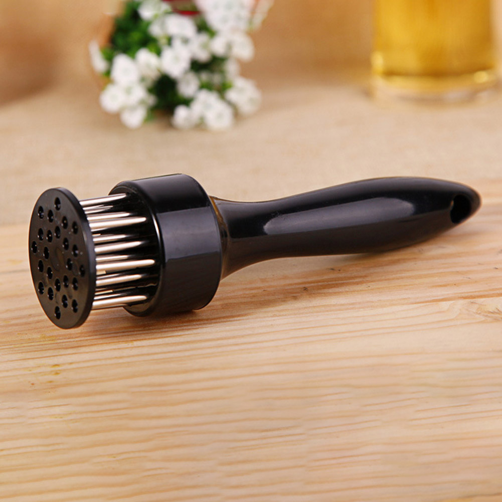 Professional Meat Tenderizer Needle Stainless Steel Portable Pork Skin Pork Hammer Beef Tendon Fork Steak Tool Kitchen Gadget
