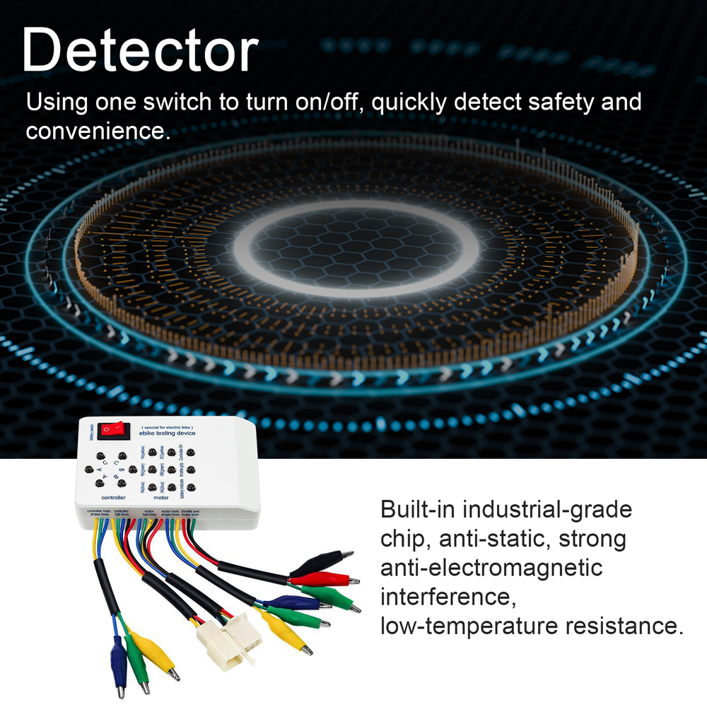 Multifunction Electromobile Repairing Device Maintenance Detector Brushless Motor Hall Controller industrial-grade chip