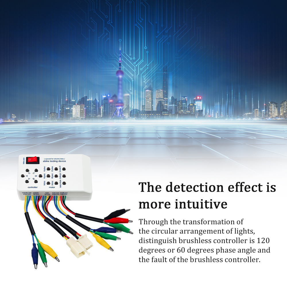Multifunction Electromobile Repairing Device Maintenance Detector Brushless Motor Hall Controller industrial-grade chip