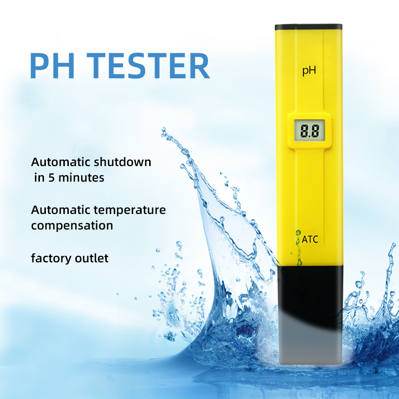 PH Meter Digital PH Tester Water Quality Testers Acidity Measure Device Water Pool Aquarium Hydroponics Home Brew 0-14pH