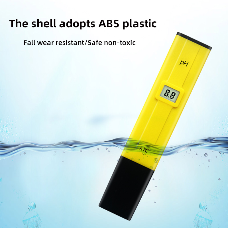 PH Meter Digital PH Tester Water Quality Testers Acidity Measure Device Water Pool Aquarium Hydroponics Home Brew 0-14pH