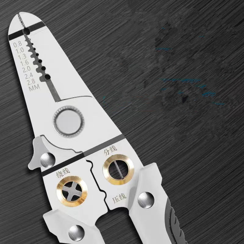 Wire Stripper Decrustation Pliers Multi tool ire Stripper Electric Cable Stripper Cutter Multifunctional Wire Repair Tool Pliers