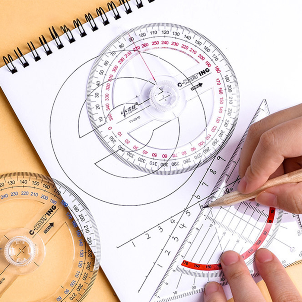 Diving Ruler Pointer Best price for Swing Ruler Protractor All Circular Pointer Angle Finder ...