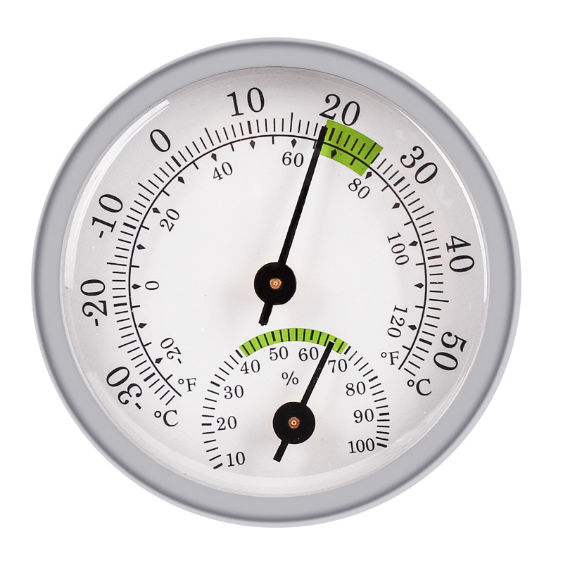 Indoor Wall Mounted Temperature Humidity Meter Sauna Thermomether For Sauna Room Household Wine Cabinet Decoration