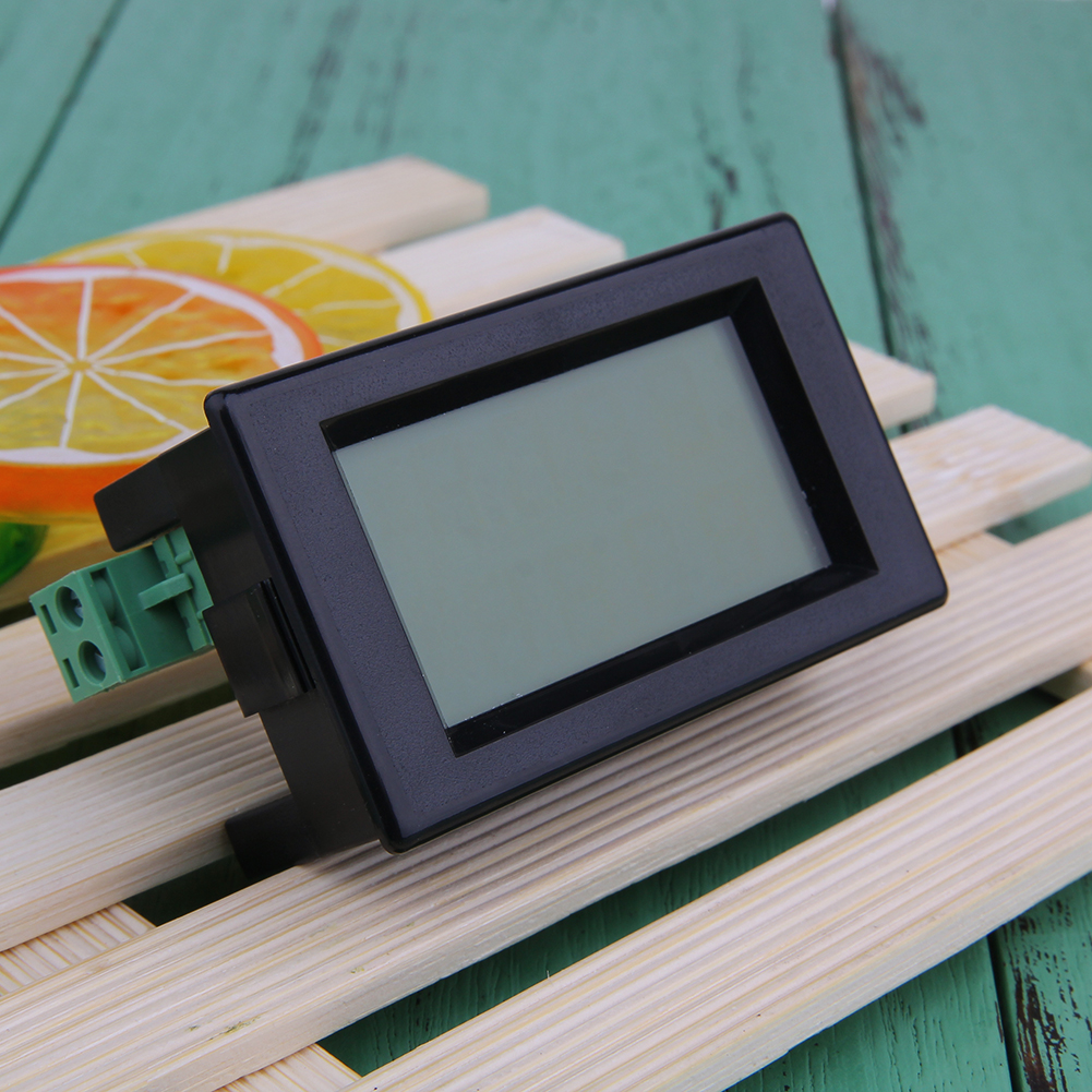 LCD Digital Dual Display AC 150- 500V Voltmeter 45- 65Hz Frequency Meter