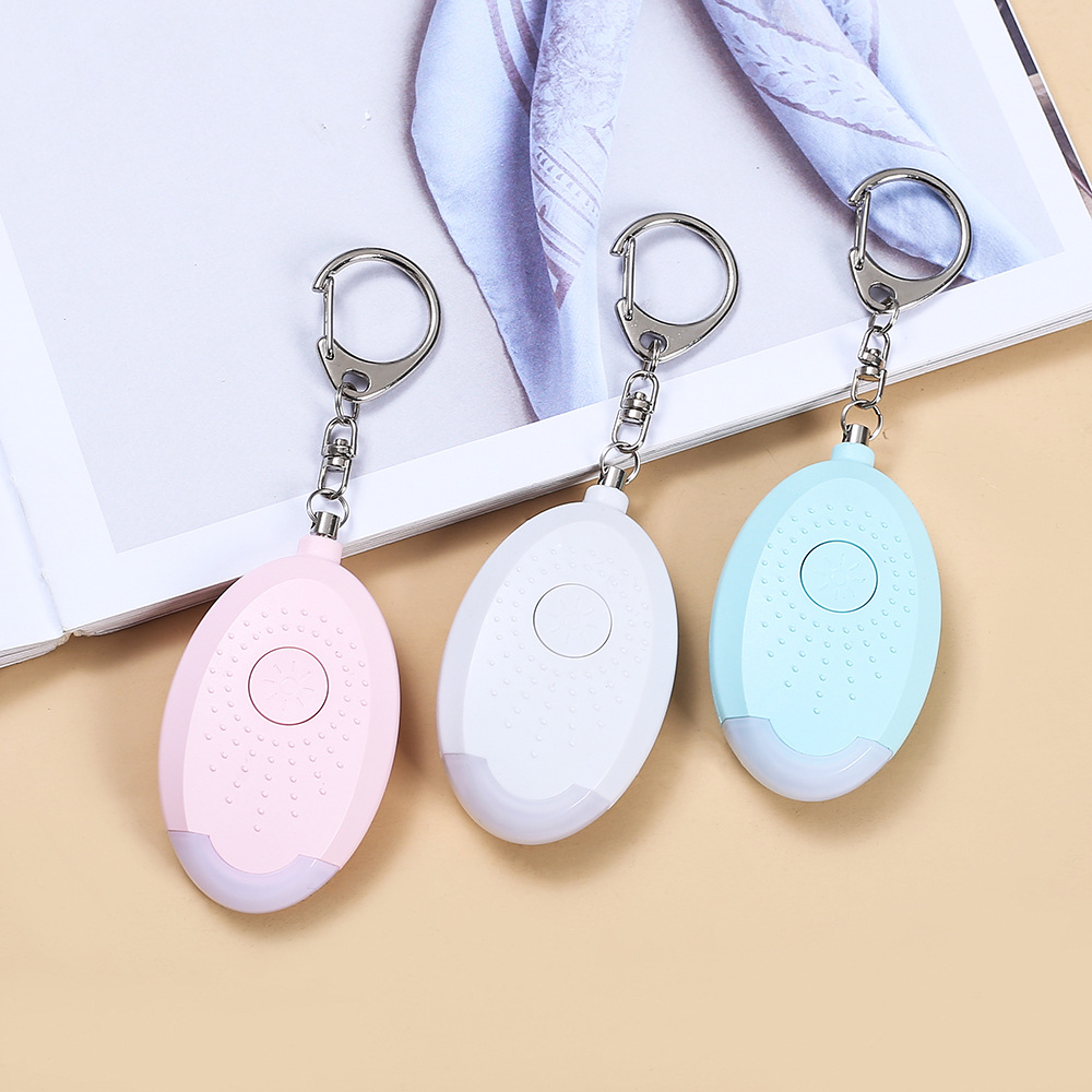 Personal Alarm Wolf Protector Self Defense Alarm 130dB Girl Women Security Protect Alert Personal Safety Scream Loud Keychain Alarm Emergency Charging Alarms Women's distress devic