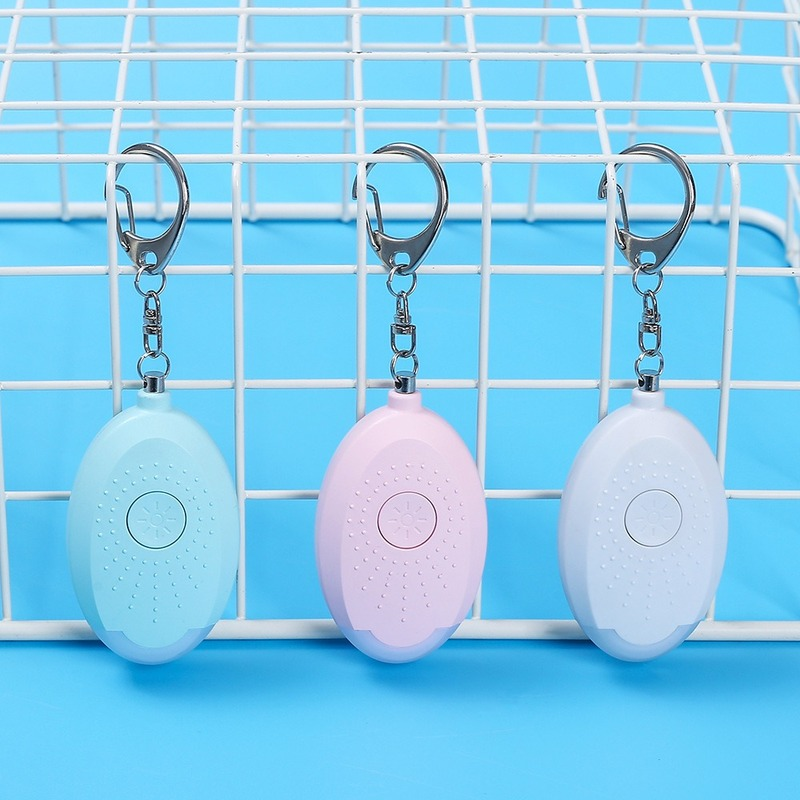 Personal Alarm Wolf Protector Self Defense Alarm 130dB Girl Women Security Protect Alert Personal Safety Scream Loud Keychain Alarm Emergency Charging Alarms Women's distress devic