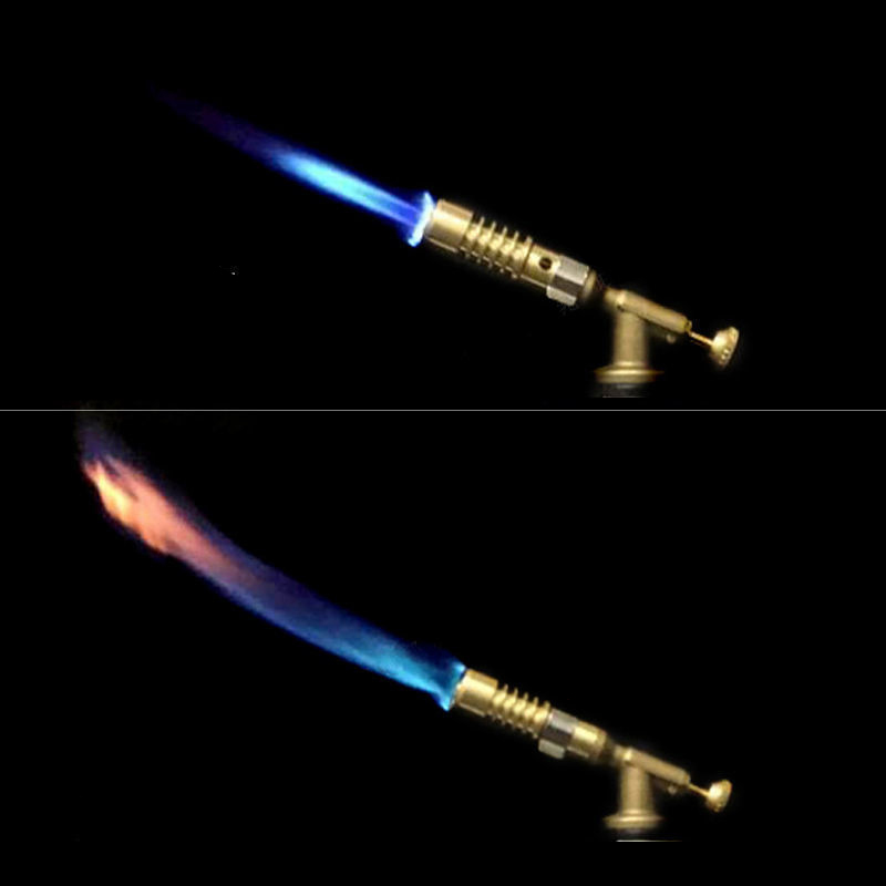Portable Welding Torch Flame Gun High Temperature Brass Mapp Gas Torch Brazing Solder Propane Welding Plumbing