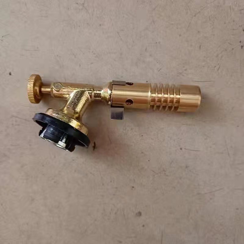 Portable Welding Torch Flame Gun High Temperature Brass Mapp Gas Torch Brazing Solder Propane Welding Plumbing