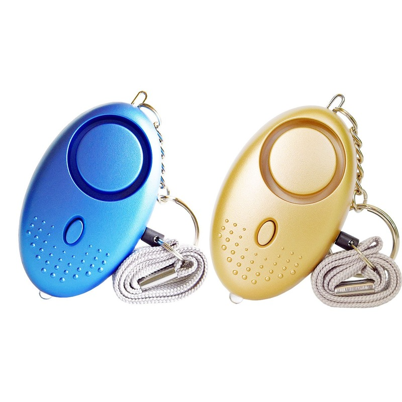 Mini Small Keychain Alarm 130db Self Defense Alarm Personal Defense Siren Anti-attack Security for Women Kids Personal Security Loud Alert Attack Panic