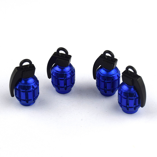 4pcs Universal Tire Valve Caps for Car Motorcycle Bike Aluminum Valve Stem Cap Valves Car-styling Parts Auto Accessories