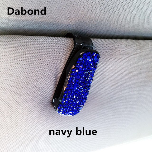 Car Vehicle Sun Visor Sunglasses Eyeglasses Glasses Card Ticket Holder for Car Accessories Sunglasses Holder glasses case