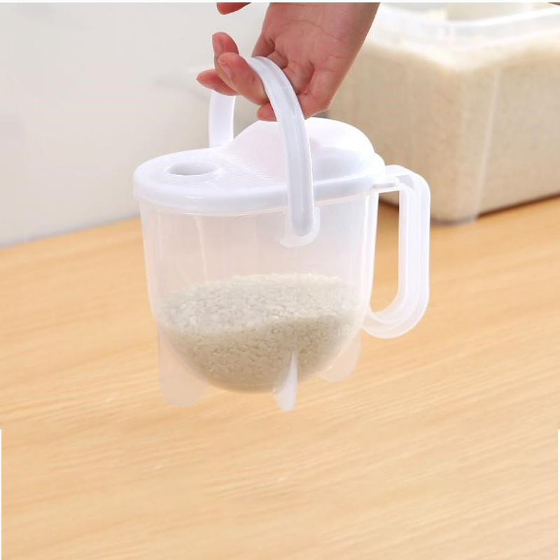 Rice Washer Strainer Kitchen Accessories Quick Rice Washing Basket  Kitchen Gadgets Plastic Automatic Flush Convenient