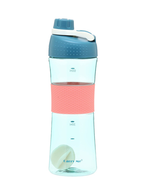 500ML Plastic Water Bottle With Lid Cup Shaker Brief Portable Sports Hiking Tour Outdoor Fitness Leakproof