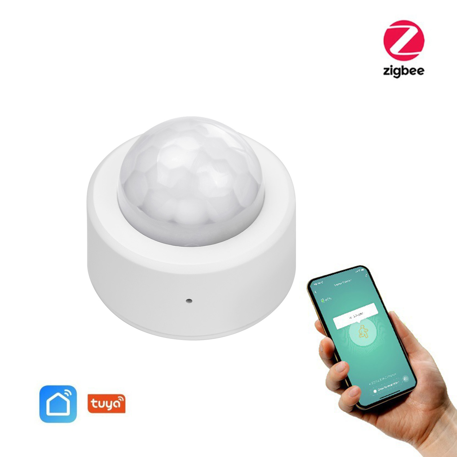 Tuya WiFi PIR Motion Sensor Wireless Infrared Detector Security Burglar Alarm Sensor Smart Life APP Control Intelligent Linkage