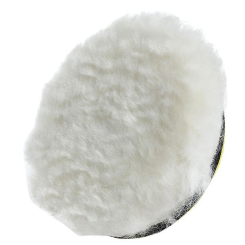 7Pcs 3inch Buffing Pad Set Thread  Auto Car Repair Polishing pad Kit for Car Polisher+Drill Adaptor Power Tools accessories