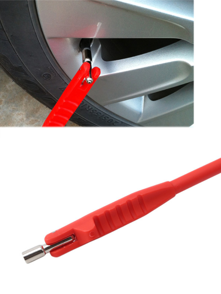 Tire Valve Puller Changer Garage Tools Tube Metal Tire Repair Valve Stem Core Car Motorcycle Remover Repair Tool Car Accessories