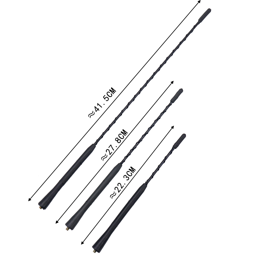 1PC 9/11/16 Inch Car Roof Mast Whip Stereo Radio Signal Amplified Antenna Car Radio Aerial Accessories Exterior Decoration