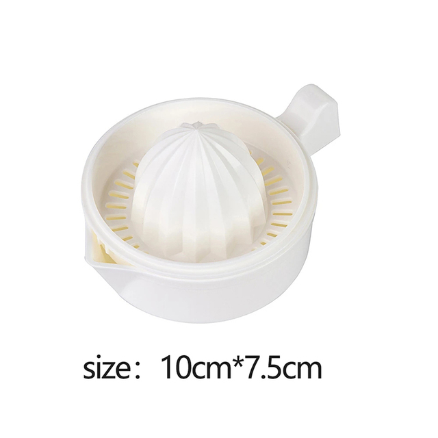 Plastic Manual Orange Juicer Kitchen Orange Lemon Squeezer Portable Citrus Juicer Multifunction Fruit Juicer Kitchen Accessories