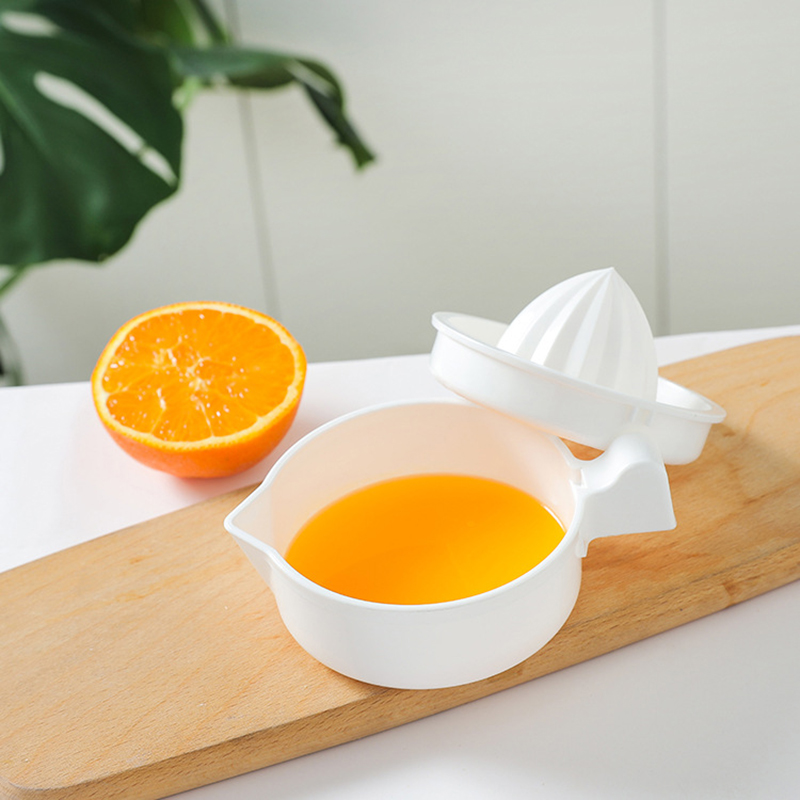 Plastic Manual Orange Juicer Kitchen Orange Lemon Squeezer Portable Citrus Juicer Multifunction Fruit Juicer Kitchen Accessories