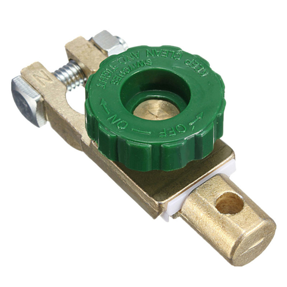 Universal Car Battery Switch Terminal Link Quick Cut-off Disconnect Protector RV Car Battery Power-off Switch Car Accessories