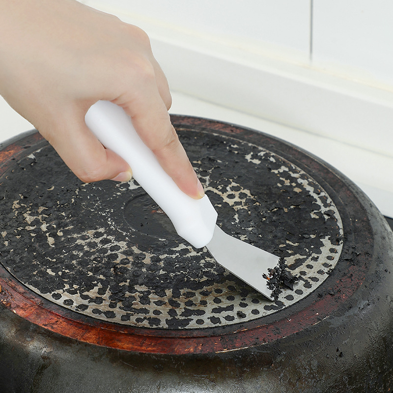 Multifunction Cleaning Spatula Handle Wall Filling Stainless Steel Clean Shovel Putty Knife Paint Scraper Removal Cleaning Tool