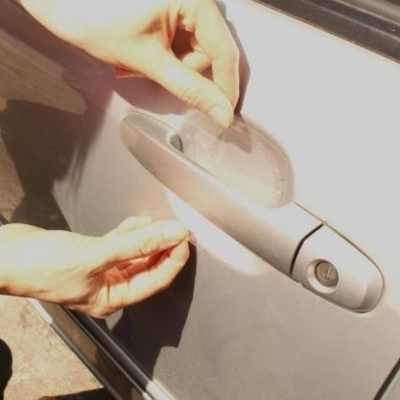 4pcs/set Universal Invisible Car Door Handle Scratches Automobile Shakes Protective Vinyl Protector Films Car Stickers