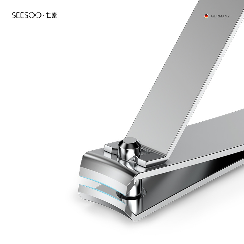 2022 New Stainless Steel Nail Clippers Nail Trimmer Pedicure ScissorAnti Splash Fingernail Cutter Manicure Tools Bionics Design
