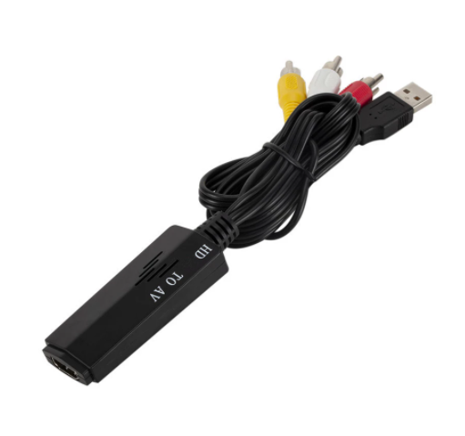 High Definition 1080P HDMI-compatible To AV RCA Video Audio AV Adapter Cable Converter Component for DVD Cable Box PS3 Xbox 360 Blu-ray Player Converter