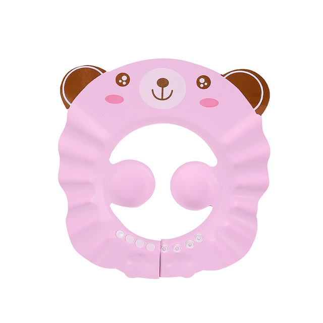 Safe Shampoo Shower Bathing Bath Protect Soft Cap Hat For Baby Wash Hair Shield Bebes Children Bathing Shower Cap Hat Kids