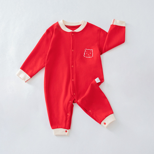 Cotton Baby Jumpsuit Baby Long Sleeve Toddler Romper Clothes Newborn Cute Romper Baby Home Clothes Baby Girl Winter Clothes