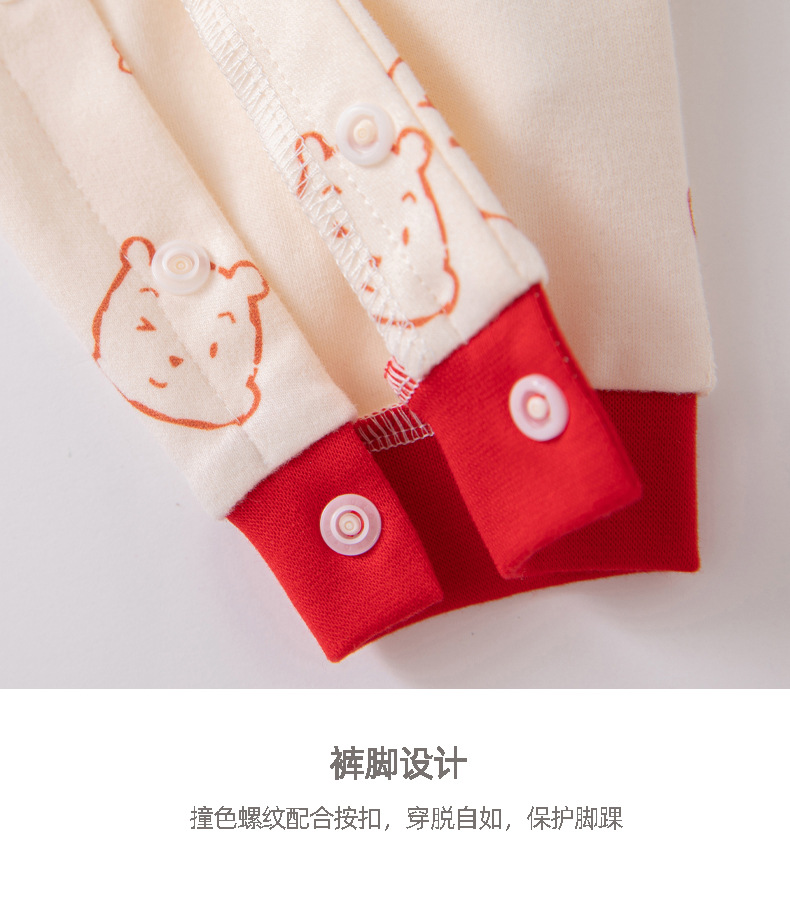 Cotton Baby Jumpsuit Baby Long Sleeve Toddler Romper Clothes Newborn Cute Romper Baby Home Clothes Baby Girl Winter Clothes